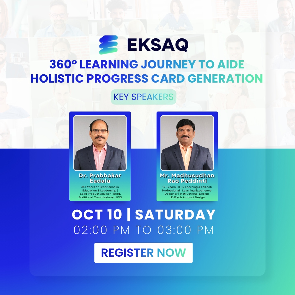 360&deg; LEARNING JOURNEY TO AIDE HOLISTIC PROGRESS CARD GENERATION